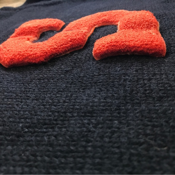 SOLD:  1940’s Highland Knitting Mills Wool Varsity College Letter Sweater - Picture 6 of 16